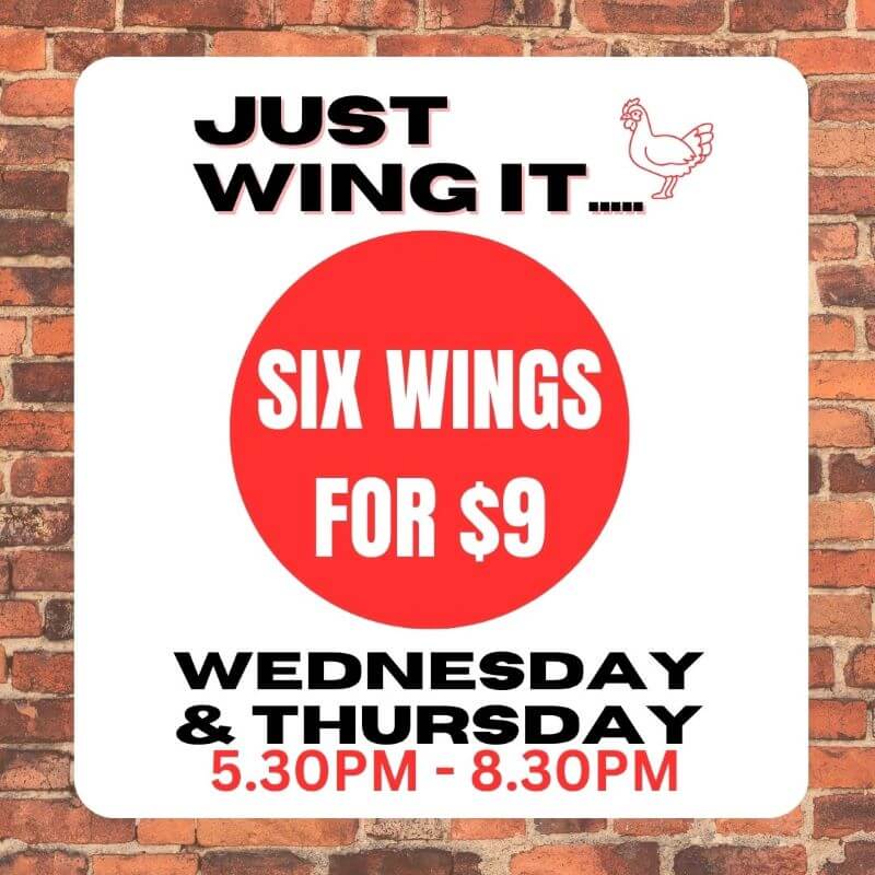 Chicken Wings Special Bendigo